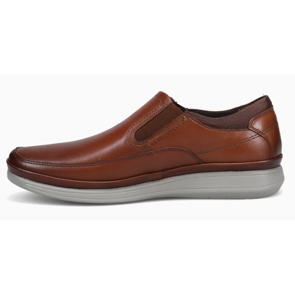 Florsheim Motion Moc Toe Men\'s Slip On Cognac leather Size 8.5 Wide main image 6